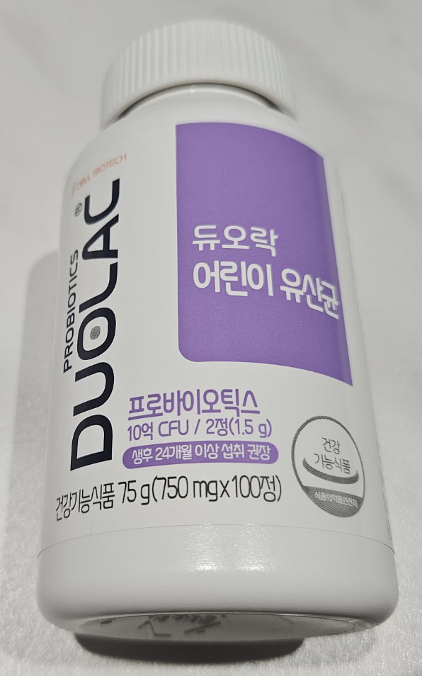 코스트코 듀오락 어린이 유산균 통