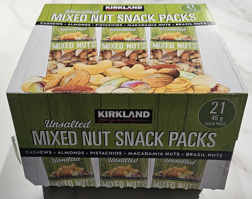 코스트코 커클랜드 무염 믹스넛 스낵팩, 건강 생각한다면 이거 하나로 끝 – 솔직 후기