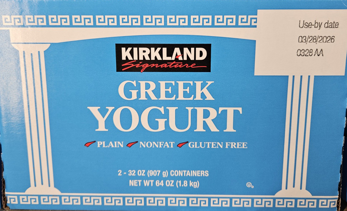 코스트코 커클랜드 무지방 그릭요거트, 무지방인데 꾸덕하고 든든 – 솔직 후기