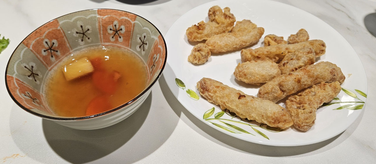 흑백요리사 탕수육 소스와 함께