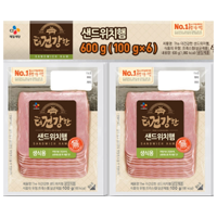 더건강한 샌드위치햄 100G X 6