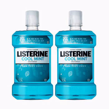 리스테린 쿨민트 1.5L x 2