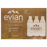 에비앙 천연광천수 330ML X 24팩