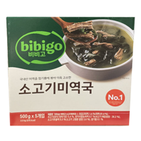 비비고 소고기 미역국 500G X 5