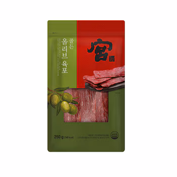 궁 골든 올리브 육포 250g