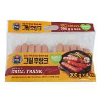 백설 그릴 후랑크 소시지 300G X 4