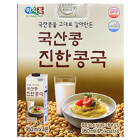 정식품 국산콩 진한콩국 950ML X 4