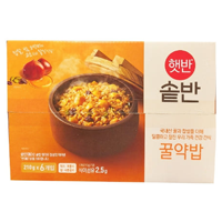햇반 솔반 꿀약밥 210G X 6