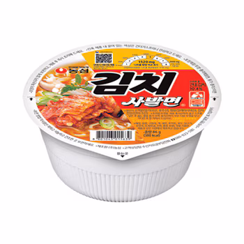 농심 김치 사발면 86g x 24개