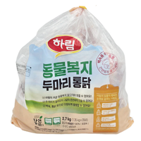 부위명 : 통닭 (2.7KG) 두마리 1.35KG X 2 국내산 동물복지