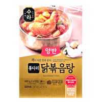 양반 통다리 닭볶음탕 490G X 4