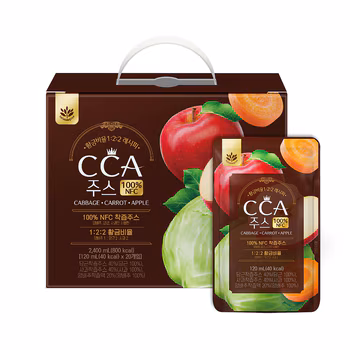 Balance Grow CCA 착즙 주스 120ml x 20