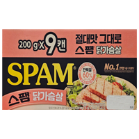SPAM 스팸 닭가슴살 200G X 9