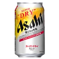 ASAHI 수퍼드라이생맥주캔 340ML X 12캔
