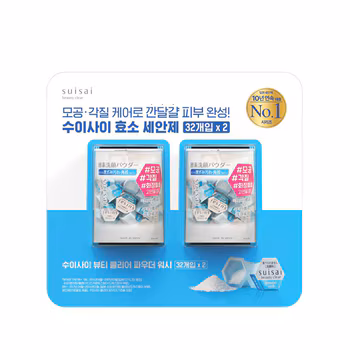 수이사이 뷰티 클리어 파우더 워시 32EA x 2