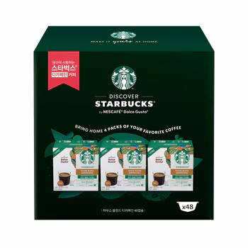 스타벅스 돌체구스토 캡슐 48입 (화이트/디카페인)