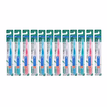 G.U.M 컴팩트 #211M 칫솔 12개