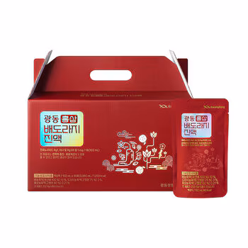 광동 홍삼 배도라지 진액 102ml x 30포