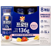 요플레 프로틴 딸기바나나 210ML X 8