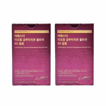 여에스더 글루타치온 9X 370mg x 42매