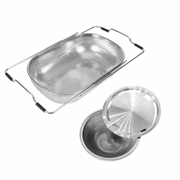 4BNK 소형 싱크 바스켓 & 배수구망 세트