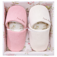 LAURA ASHLEY 실내용 슬러퍼 2P/M+L사이즈