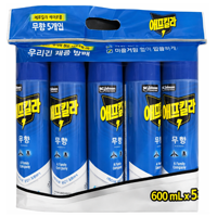 에프킬라 에어졸 수성 무향 600MLX5