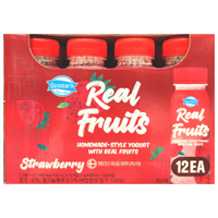 덴마크 리얼프룻딸기 190ML X 12