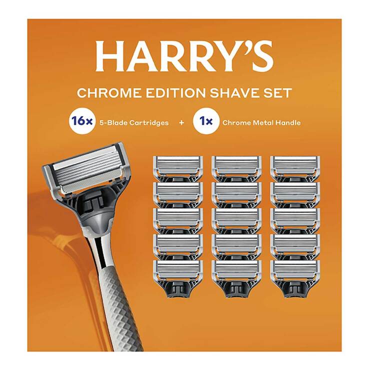 HARRYS 해리스 크롬면도기 세트 기1+날16