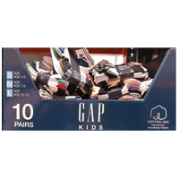GAP 아동양말 10족 S,M,L ASIAN SIZE